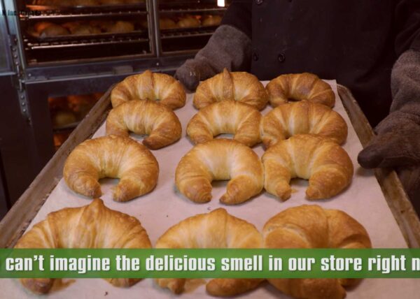 Grocery Store - Croissants Baked in Store (0:40)