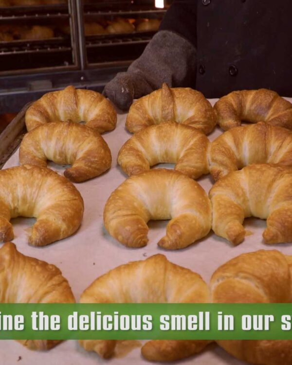 Grocery Store - Croissants Baked in Store (0:40)